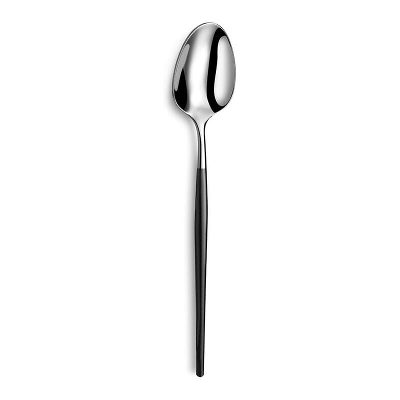 Set de Cucharas Amefa Soprano Negro Metal Acero Inoxidable Café 12 Unidades