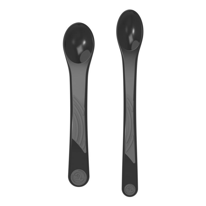 

Set de Cucharas Twistshake Negro x2 4+m