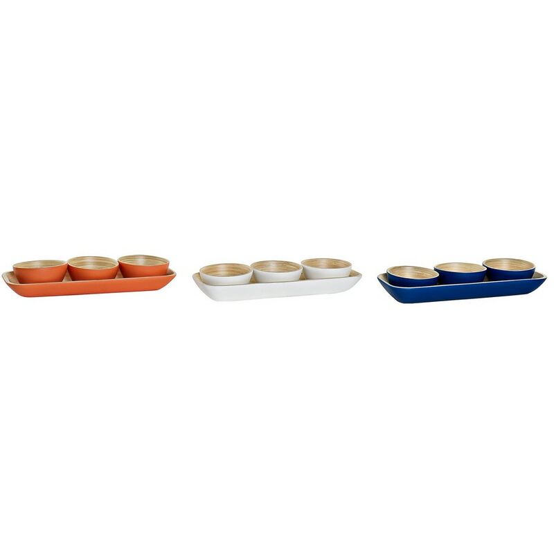 

Set de Cuencos DKD Home Decor Bambú (3 pcs)