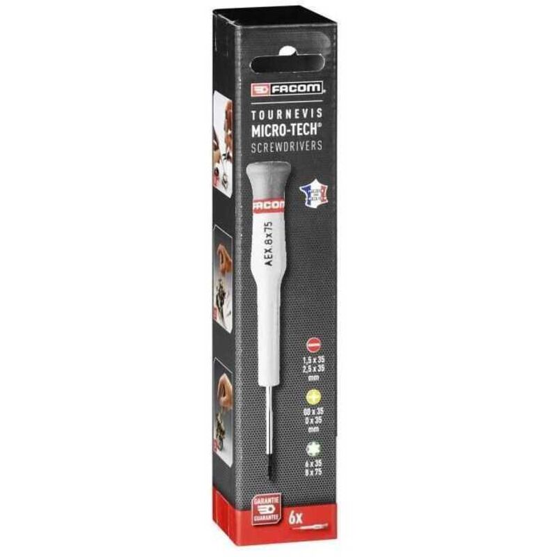 Juego de 6 destornilladores de precisión - Facom