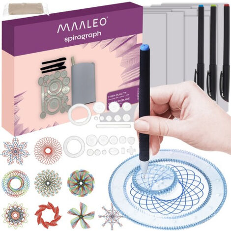 Set de dibujo - espirógrafo Maaleo 24346