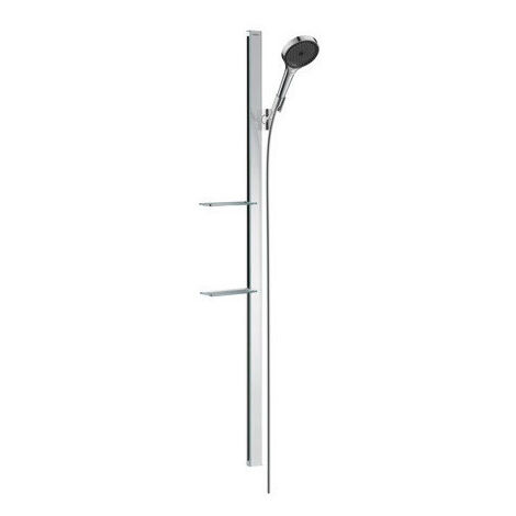 Set de douche 1,50m / douchette 130 3jet et 2 porte-savon chroméé