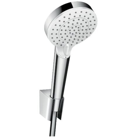 Set de douche avec flexible 125 cm en laiton chromé - Hansgrohe Crometta Vario