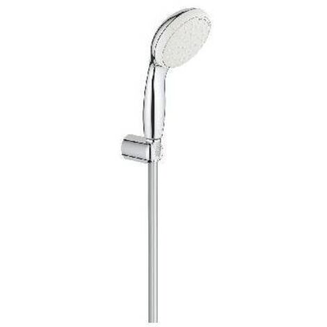 Set de douche complet Grohe 2 jets de douche storm100 avec flexible et support chrome' pour baignoire