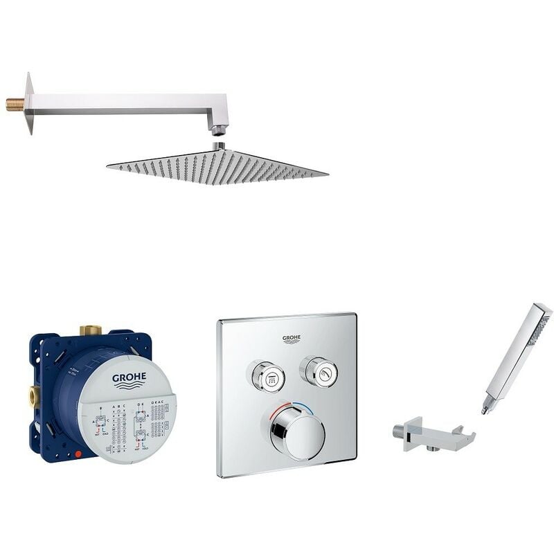 Set de douche encastrée