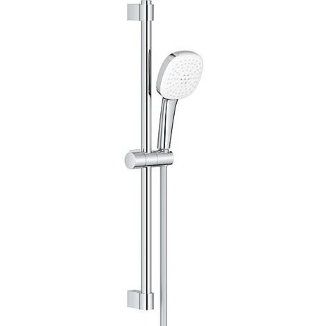 Set de douche Grohe Tempesta Cube 110 600 mm, 2 jets Ø 110 mm chromé