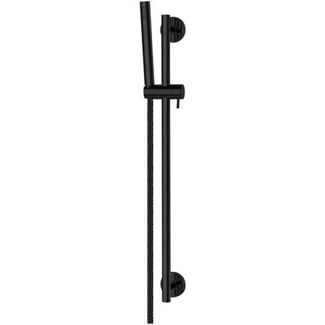 Set de douche Omnires, Collection MICROPHONE, Couleur: Noir
