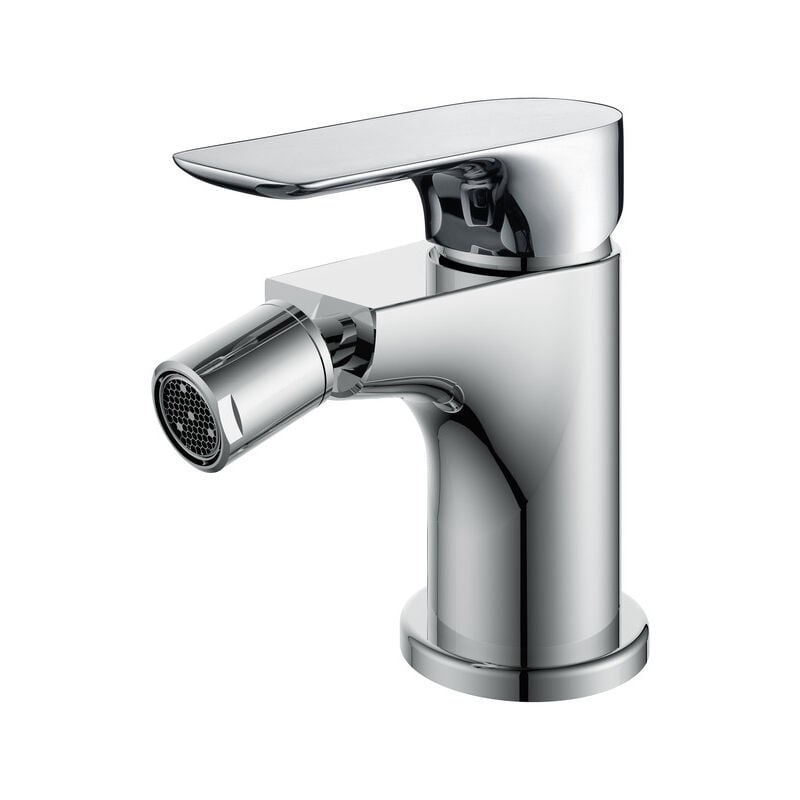 Imex Products - Mice - Robinet de bidet à levier unique, robinet de toilette, robinet hygiénique eau chaude/froide couleur chrome - BDU014-2