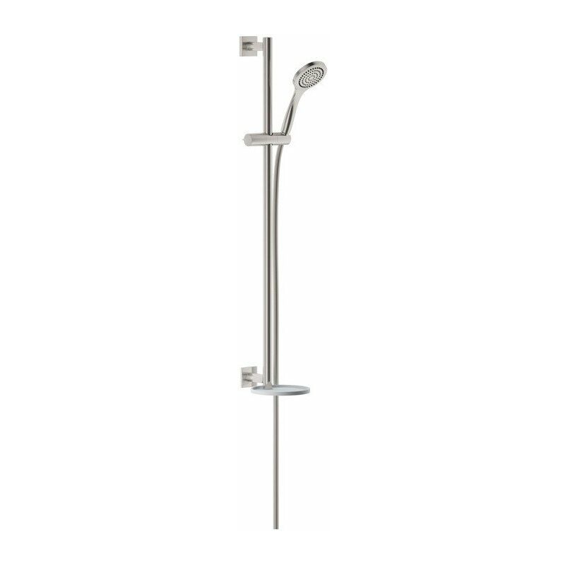 

Keuco - Set de ducha IXMO acabado acero inoxidable blanco