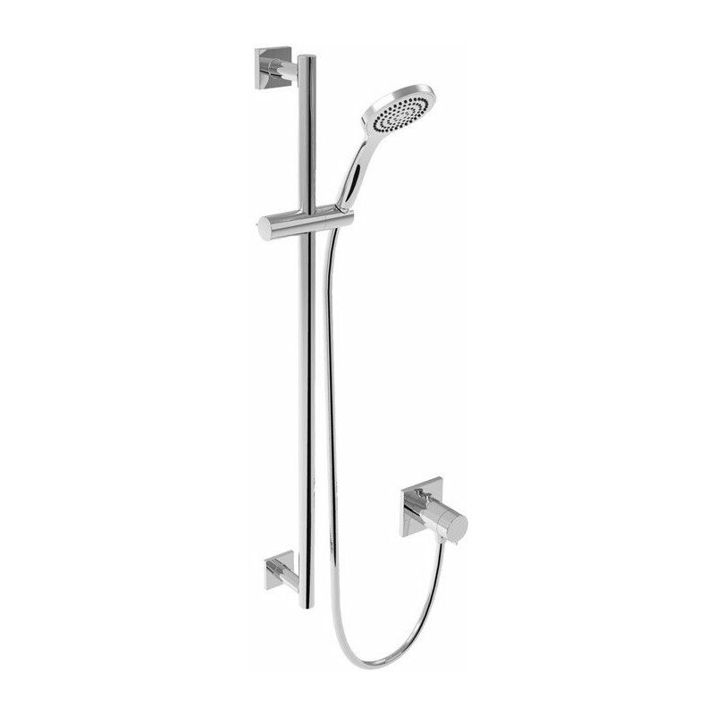 

Keuco - Set de ducha IXMO termostato cromado, 1 salida, angular