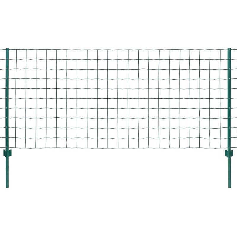 

Euro Valla de Acero Verde 20x1.2 m - Verde - Vidaxl