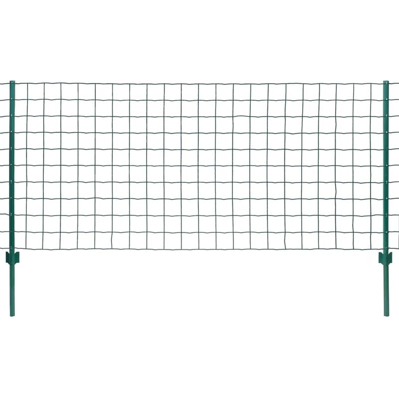 

Euro Valla de Acero Verde 20x1.5 m - Verde - Vidaxl