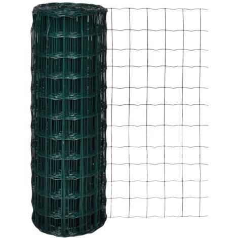 Set de Euro Valla acero verde 25x1,7 m