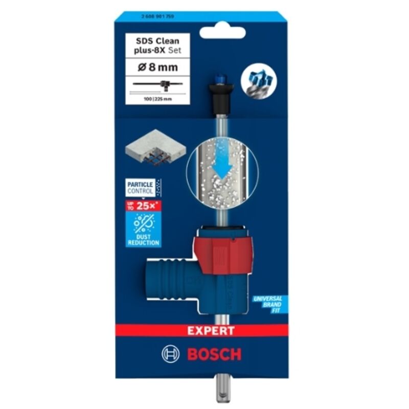 Bosch C 5 forets béton 4 taillants SDS-Plus 7X Expert 6/6/8/8/10 mm - 2608900198 - vue 2