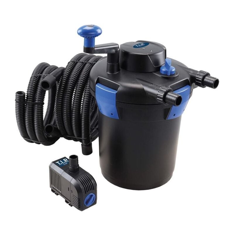 T.i.p. - Kit de filtres sous pression de bassin tip - pour bassin de 5 000 l, uv-c 9 w, fonction de lavage à contre-courant, tfp 5000 uv 9, 30297