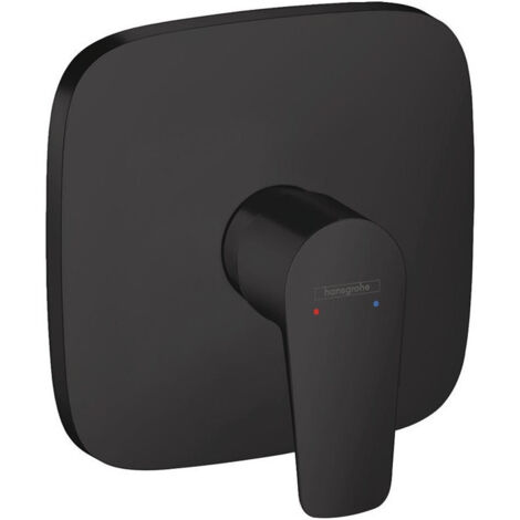 Set de finition pour mitigeur douche encastré noir mat