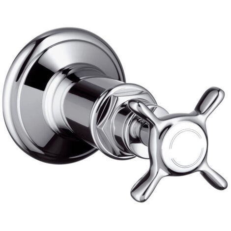 Set de finition pour robinet d'arrêt 1/2et 3/4chroméé