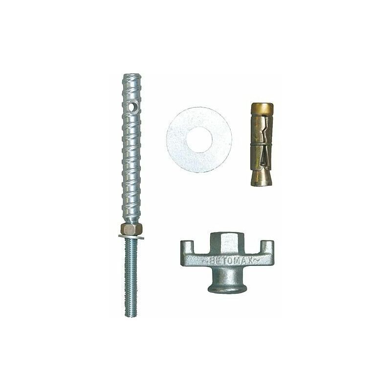 Eibenstock - set de fixations pour mur. vis a serrage rapide avec cheville M12
