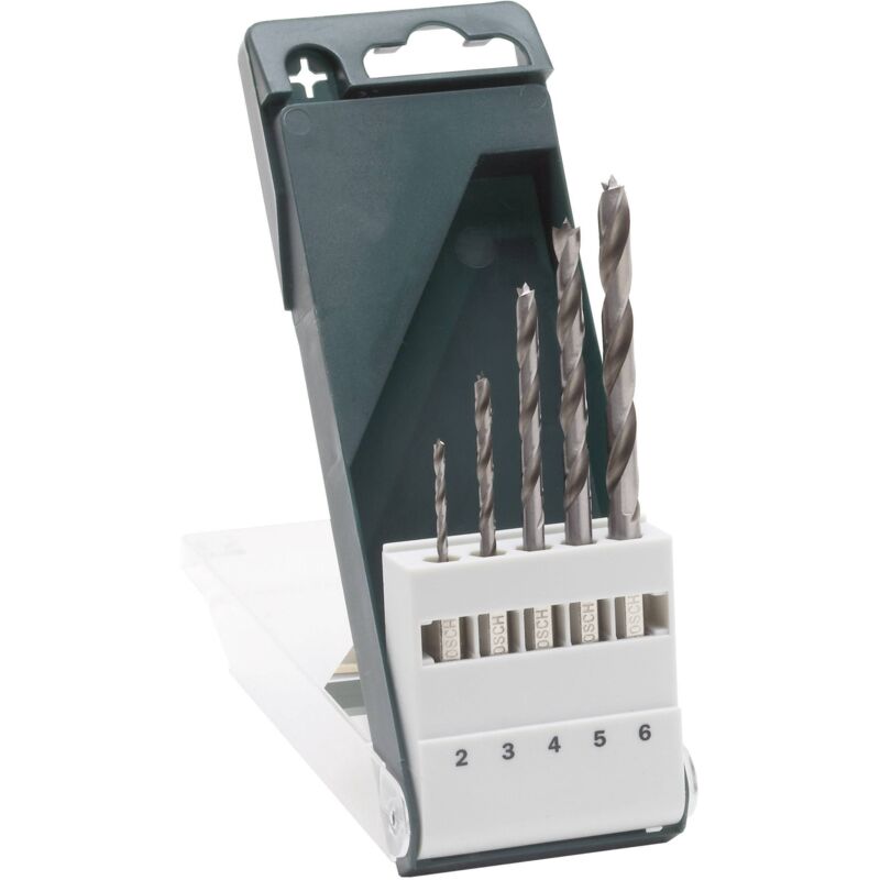 Bosch Accessories 2609255326 Coffret de m&egrave;ches &agrave; bois Lot de 5