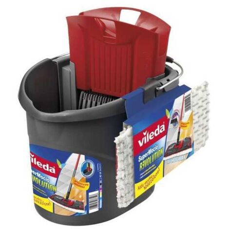 Set de fregona Super Revolution, 3 piezas, Vileda