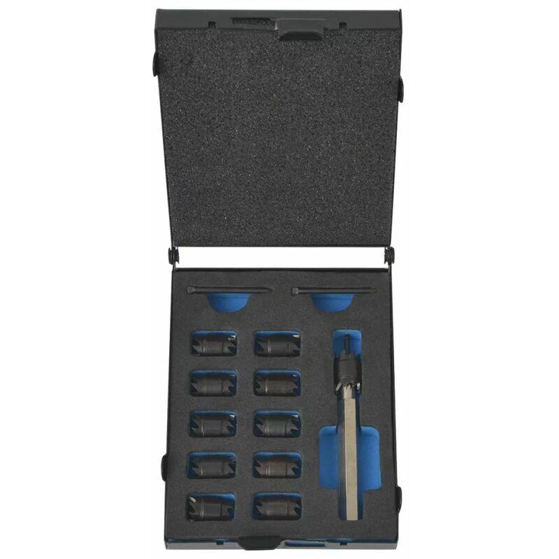 

Set de fresas para punto de soldadura 13 piezas HSS