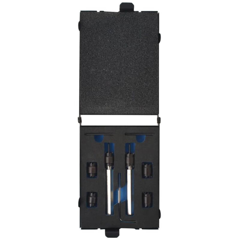 

Set de fresas para punto de soldadura 9 piezas cobalto HSS
