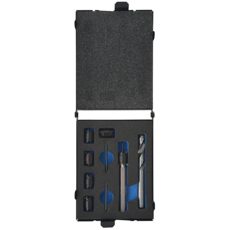 

Set de fresas y brocas puntos de soldadura 9 piezas cobalto HSS