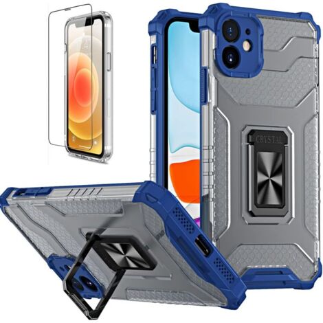 SET DE FUNDAS PARA APPLE IPHONE 11 6.1' BLUE ARMOR + 1x VIDRIO TEMPLADO