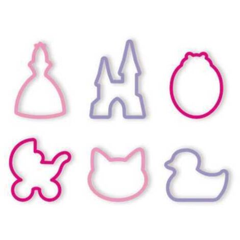 Set de Galletas para Niñas, 6 piezas, Delicia Tescoma 630920