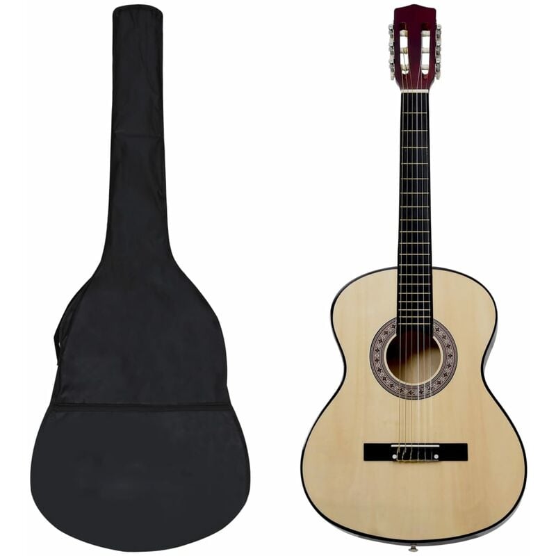 

vidaXL Set de guitarra clásica niños y principiantes 8 pzas 3/4 36'