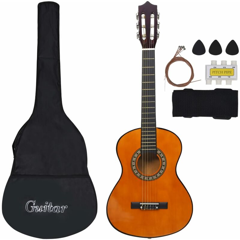 

Set de guitarra clasica para ninos principiantes 8 pzas 1/2 34'