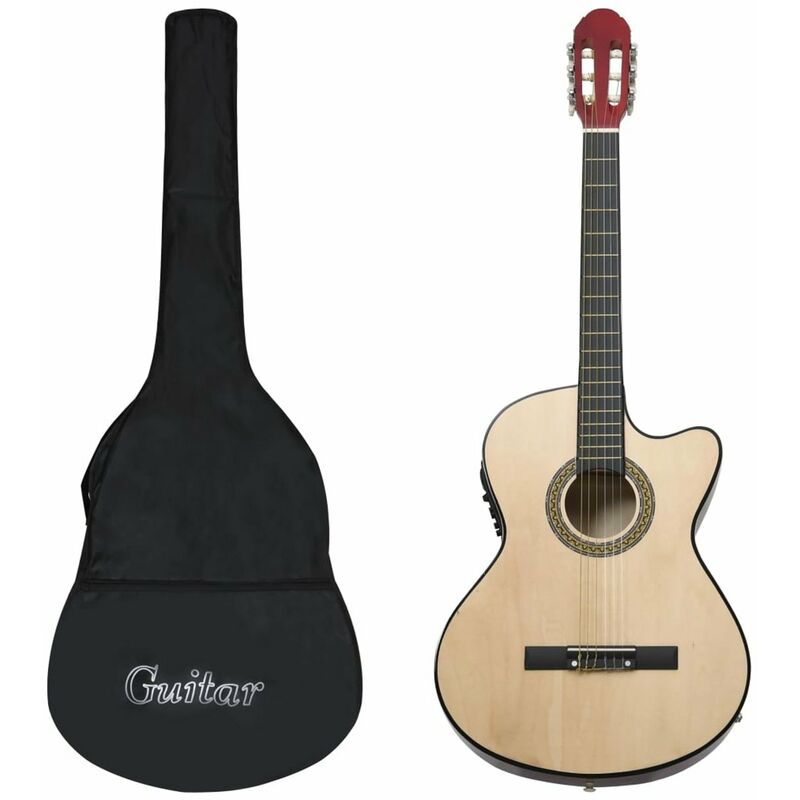 

Set de guitarra occidental 12 pzas con ecualizador y 6 cuerdas