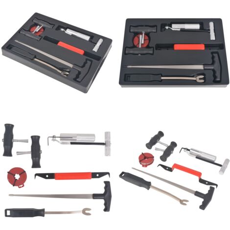 Set de herramienta de eliminación de Parabrisas - Herramientas para limpiar parabrisas - Kit para quitar parabrisas
