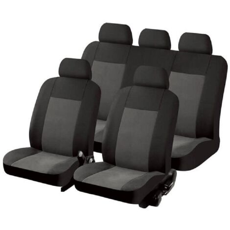 Set de housses de sieges Texas 9pcs noir
