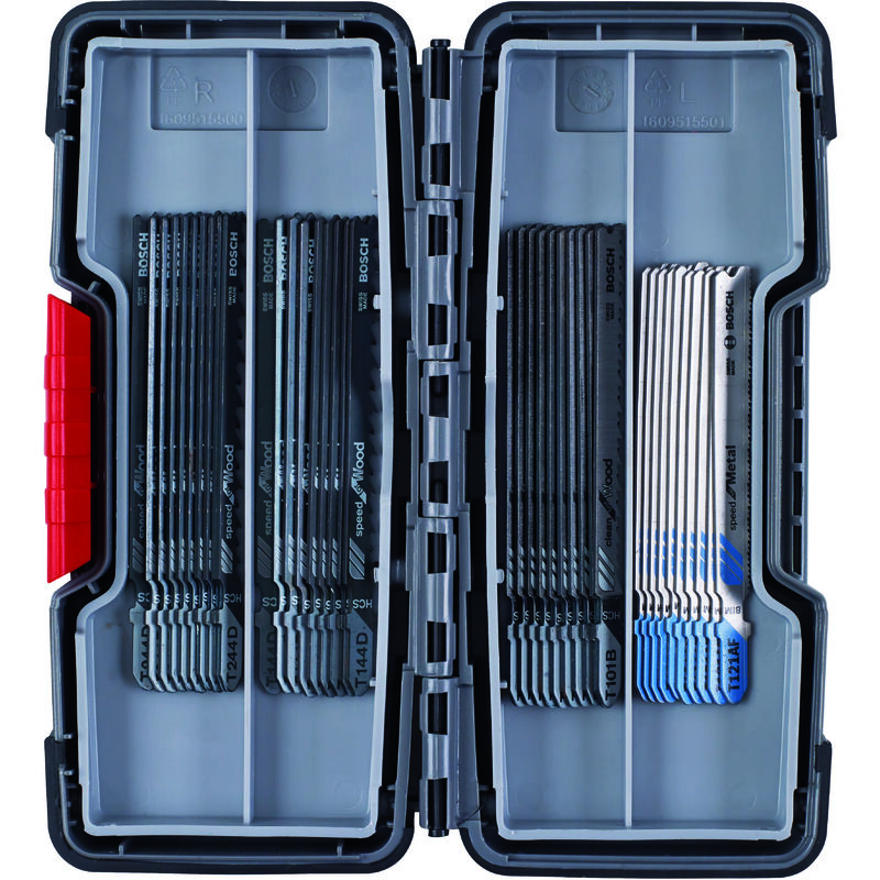 

BOSCH 2607010904 Set Sierra calar Tough box: Wood+Metal: 40uds