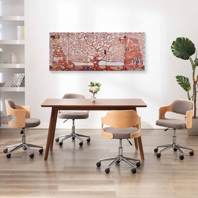 

Set de lienzo para pared árbol amarillo 150x60 cm