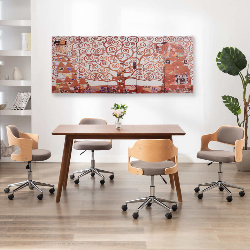 

Set de lienzo para pared árbol amarillo 200x80 cm - Amarillo