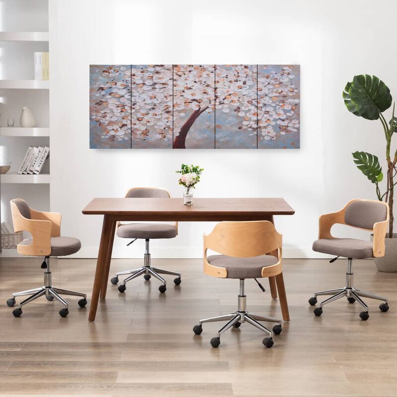 

Set de lona para pared árbol en flor multicolor 200x80 cm