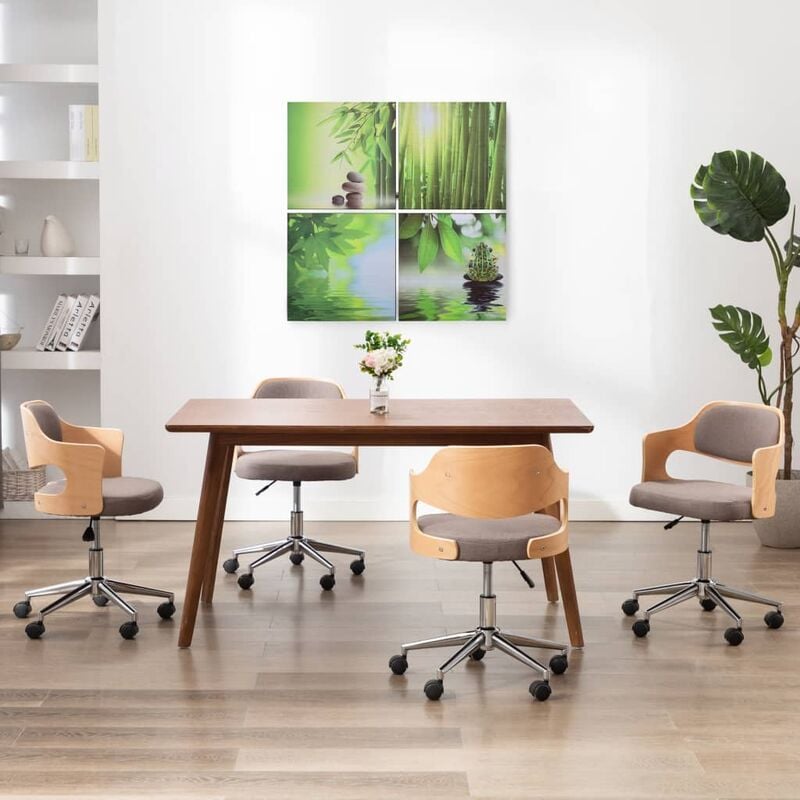 

vidaXL Set de lona para pared naturaleza multicolor 80x80 cm - Multicolor