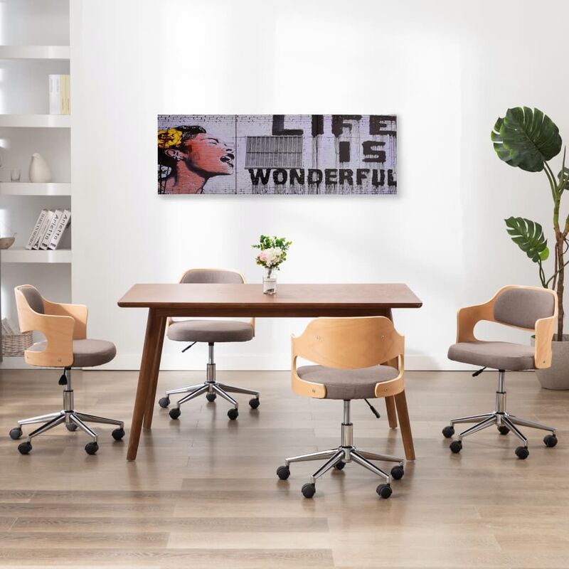 

Set de lona para pared Wonderful multicolor 120x40 cm