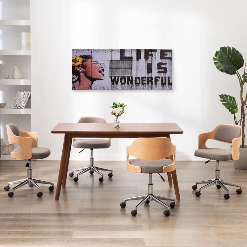 

Set de lona para pared Wonderful multicolor 150x60 cm