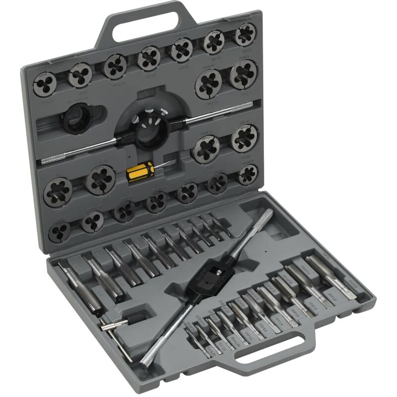 

Set de machos y terrajas 45 piezas