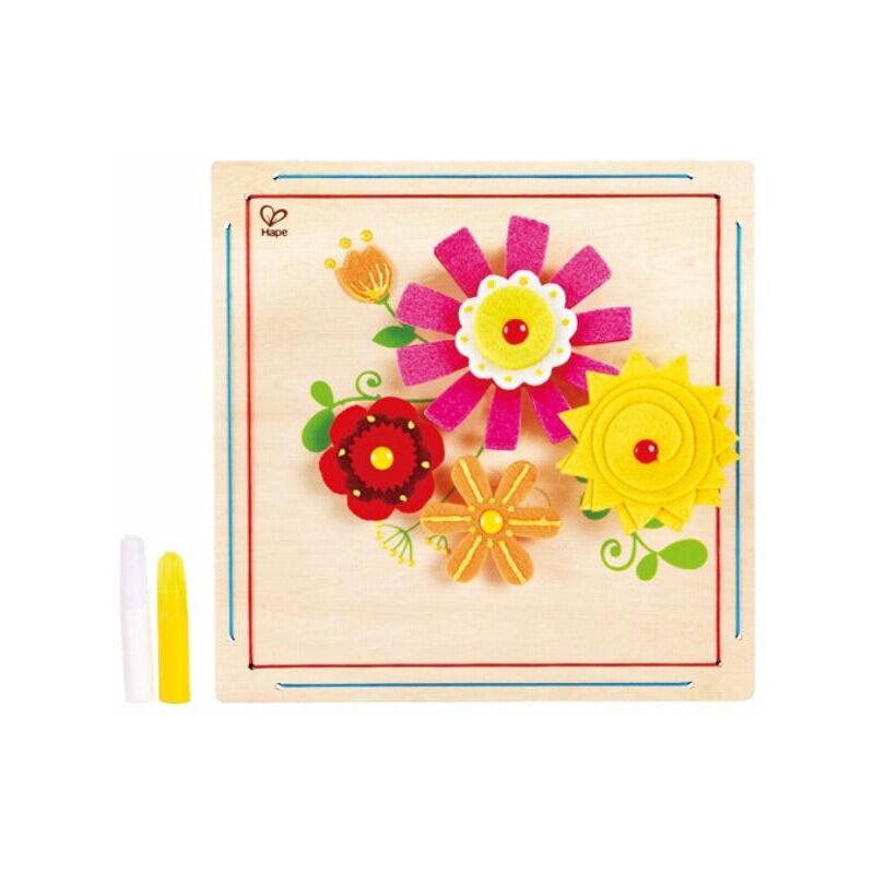 

Hape Toys - Set de manualidades artístico flores Hape