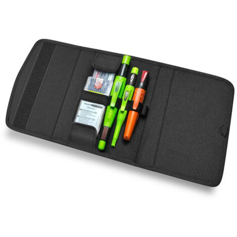 Set de marquage rouge 5 pièces – Pour marquage sur bois, verre et surfaces humides – Sac de rangement sécurisé avec fermeture Velcro – Pica Marker