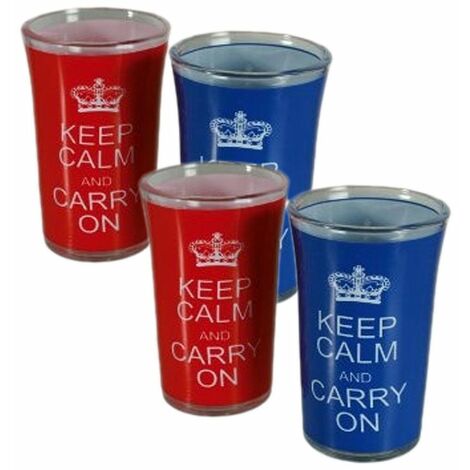Set de mini verres Keep Calm ...