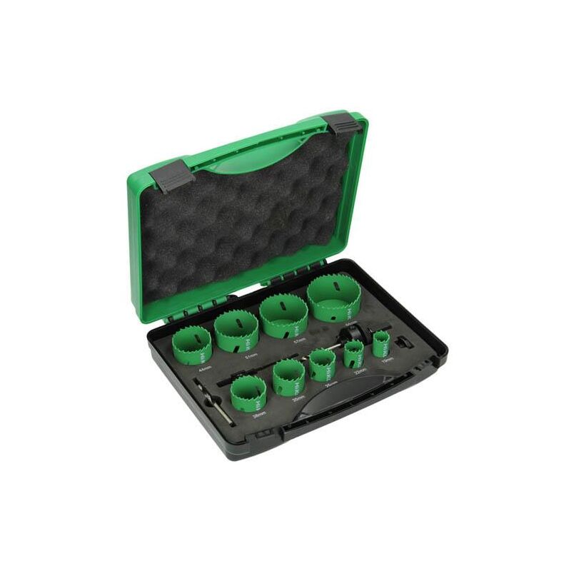 Hikoki - Coffret 9 scies cloche bimétal mécanicien 13 pcs 752173