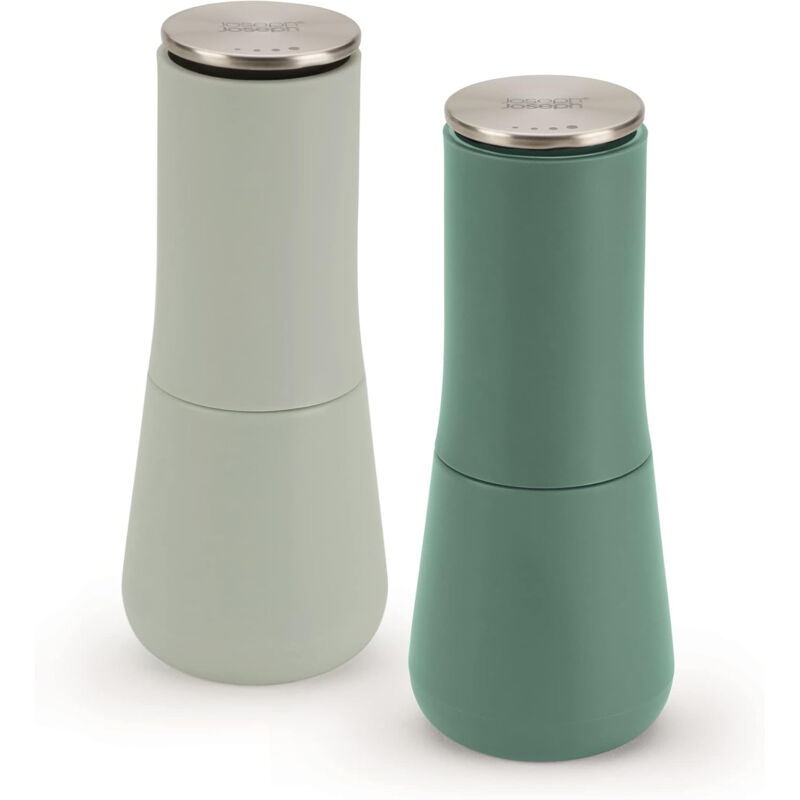 Joseph & Joseph Set De Mühle De Milltop De Salz- Und Pfeffermühle De Joseph - Auslaufsicher De, Stilvolles Und Praktisches Design, Einfach De Zu Benutzen Und Zu