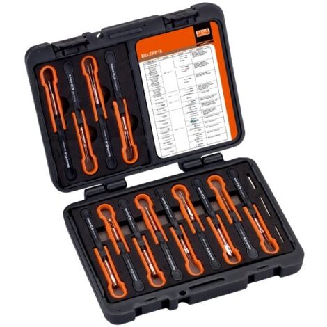 Set de nettoyage Bahco BELTRP16 16 unités