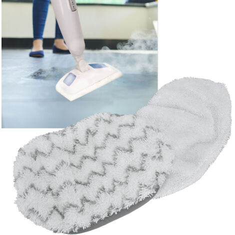 [Set de Pad de Nettoyage] avec Matière Microfibre pour Modèles Bissell 1132, 1252, 1440 - 2Pcs Blanc et Rayé