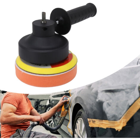 Set de Pads de Polissage pour Voiture avec Papier Frosté - Kit pour Électrique Drill pour Lustrage, Cirage et Vernis